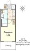S-RESIDENCE高井田beletaの間取り画像