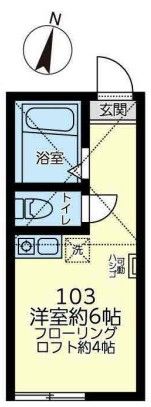 ユナイト田浦オレンジペコーの間取り画像