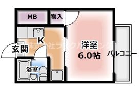 ハイツ上野口の間取り画像