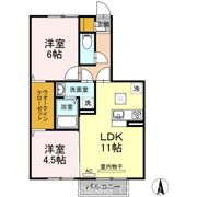 レスポワール B棟の間取り画像