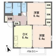 ハイツシービーⅡの間取り画像