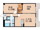 カルフールⅠの間取り画像