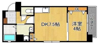 シンフォニー祗園の間取り画像