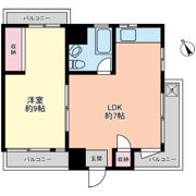 土屋マンションの間取り画像