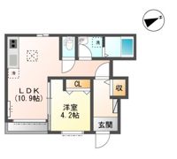 レーブの間取り画像