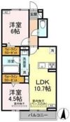 ルナメゾンの間取り画像