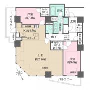 ザ・パークハウス三田ガーデン タワー棟の間取り画像