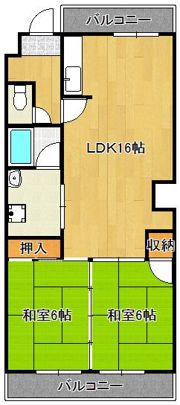 大八ビル（門司）の間取り画像