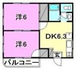 グレース立花の間取り画像