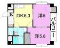 ライラック3の間取り画像