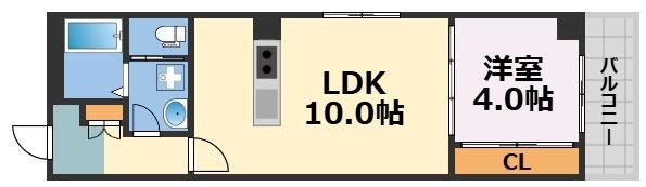 Raffine大阪九条の間取り画像