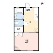 ハイツサガミの間取り画像
