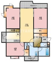 SHU小ヶ倉の間取り画像