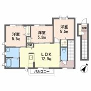 シャーメゾンシャルマンの間取り画像