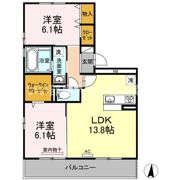 グリーンパークMIYUKIの間取り画像