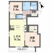 アベニール神通の間取り画像