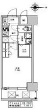 S-RESIDENCE江坂Alegriaの間取り画像