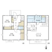 茅ヶ崎東海岸南3丁目テラスハウスの間取り画像
