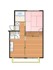 サニーハイツ茶屋町の間取り画像