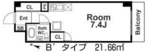 藤和シティコープ本山の間取り画像