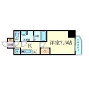 プレサンス梅田東ベータの間取り画像