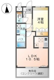 フラワーハウスの間取り画像