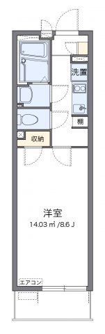 クレイノエスビレッジの間取り画像