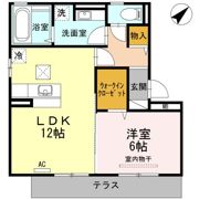 ベルメゾンⅡの間取り画像
