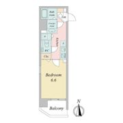 ドゥーエ蒲田の間取り画像