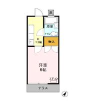 ハイツKMの間取り画像