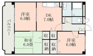 グランディール21の間取り画像