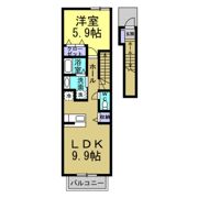 ポルト・プレッソの間取り画像