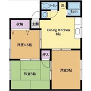 エスポワールアイB棟の間取り画像