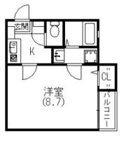 クレフラスト市野町の間取り画像