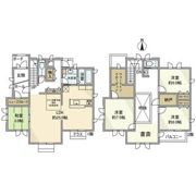 常滑市虹の丘戸建の間取り画像