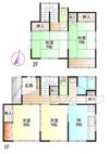 三竹戸建の間取り画像