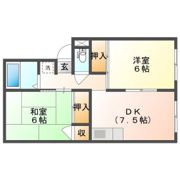 プレジール東川原の間取り画像