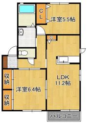 ファンテージ21 C棟の間取り画像