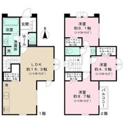 杉並区桃井1丁目戸建賃貸の間取り画像