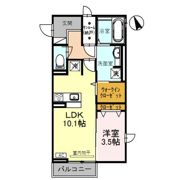 Amante A棟の間取り画像