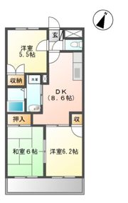 クリアスカイの間取り画像