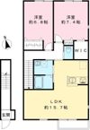 オーレ住吉の間取り画像