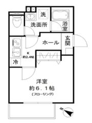 ALEGRIA住道Southの間取り画像