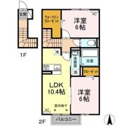 リーブルⅠ A棟の間取り画像
