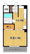 ギャランドラ藤田の間取り画像