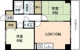 グラビスコート福本の間取り画像