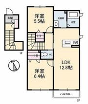 メゾン プレジールの間取り画像