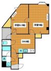 グリーンターフ市川の間取り画像