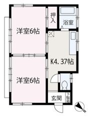 新座2丁目高橋貸家6の間取り画像