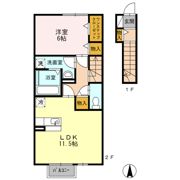 セントポーリアの間取り画像